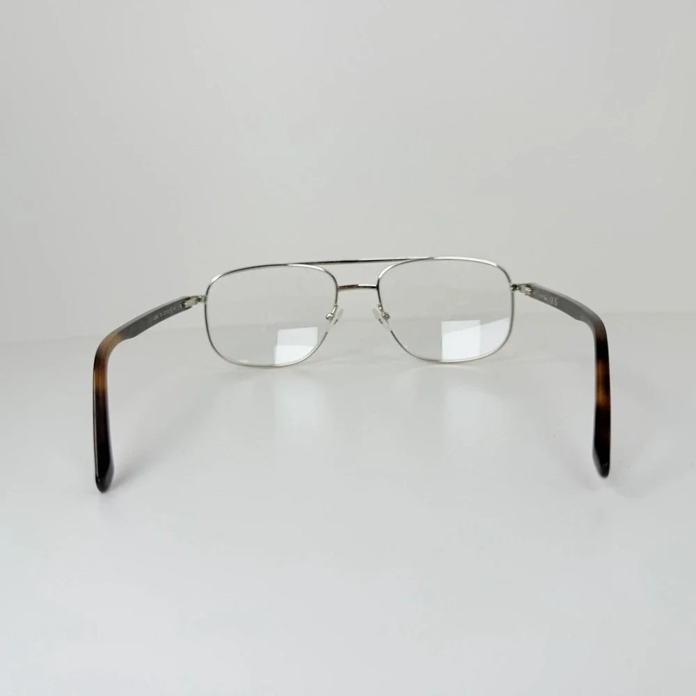 Lacoste L2302 714 Gold Aviator Eyeglass Frame 57-18-145 Tortoise Replacement